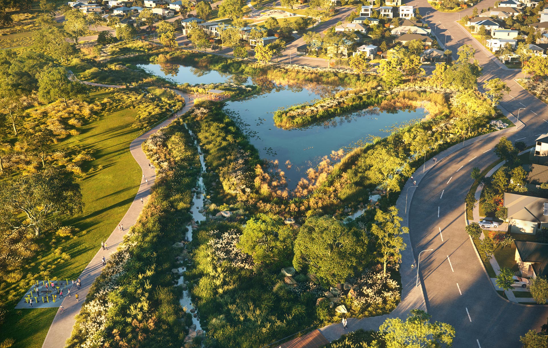 Highfields Drouin master plan view