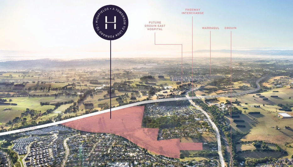 Highfields Drouin site overview